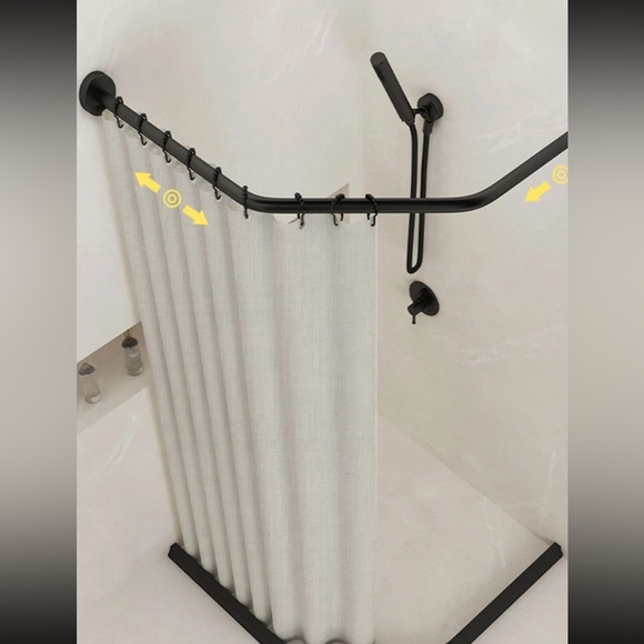 NWT Retro Old Fashioned Bead Decor Shower Ring Set of 10 - Picture 4 of 6